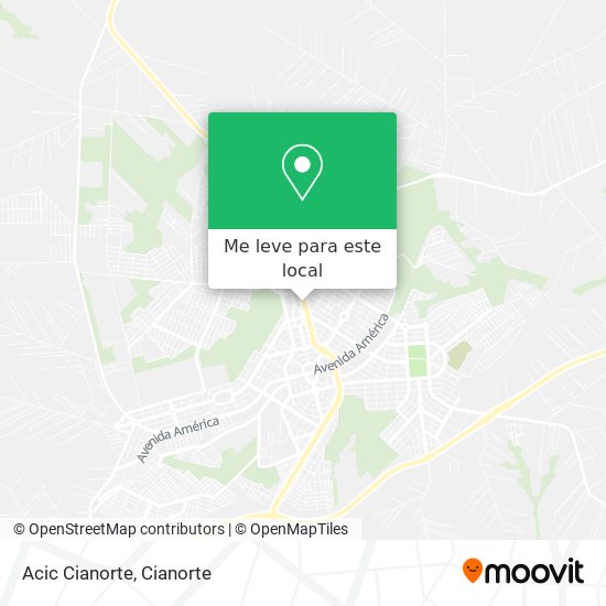 Acic Cianorte mapa