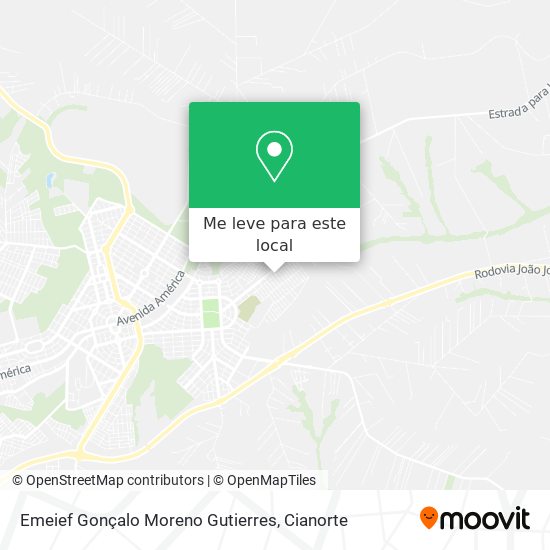 Emeief Gonçalo Moreno Gutierres mapa