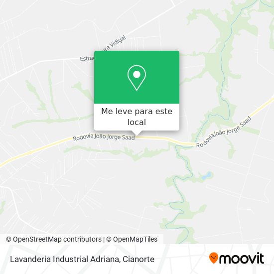 Lavanderia Industrial Adriana mapa