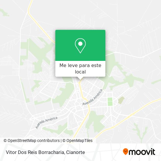 Vitor Dos Reis Borracharia mapa