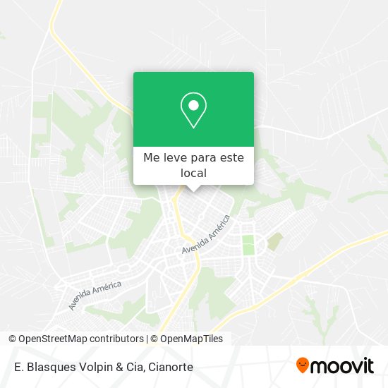 E. Blasques Volpin & Cia mapa