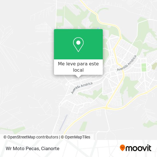 Wr Moto Pecas mapa