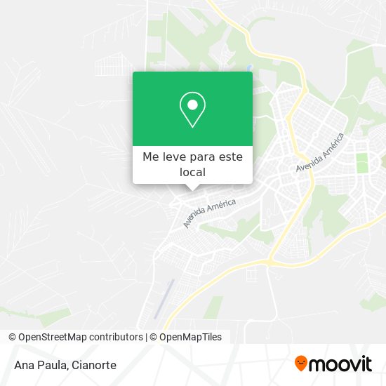 Ana Paula mapa