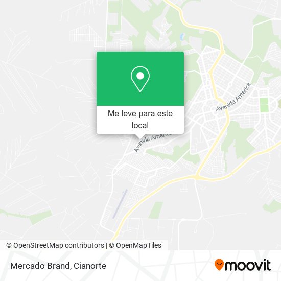 Mercado Brand mapa