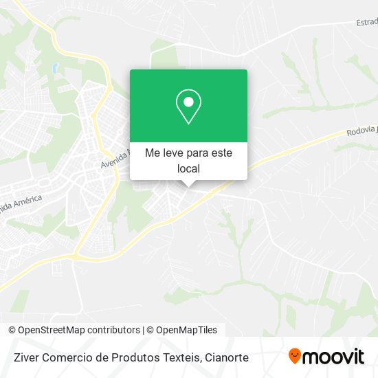 Ziver Comercio de Produtos Texteis mapa