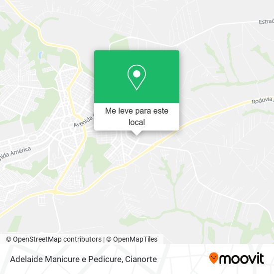 Adelaide Manicure e Pedicure mapa