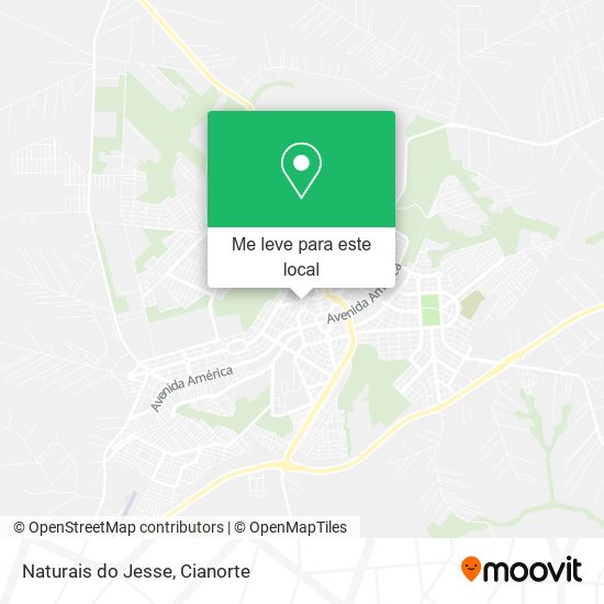 Naturais do Jesse mapa