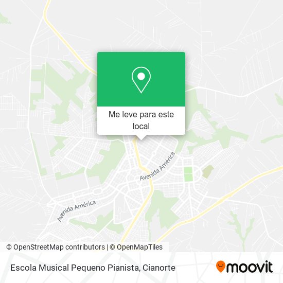 Escola Musical Pequeno Pianista mapa