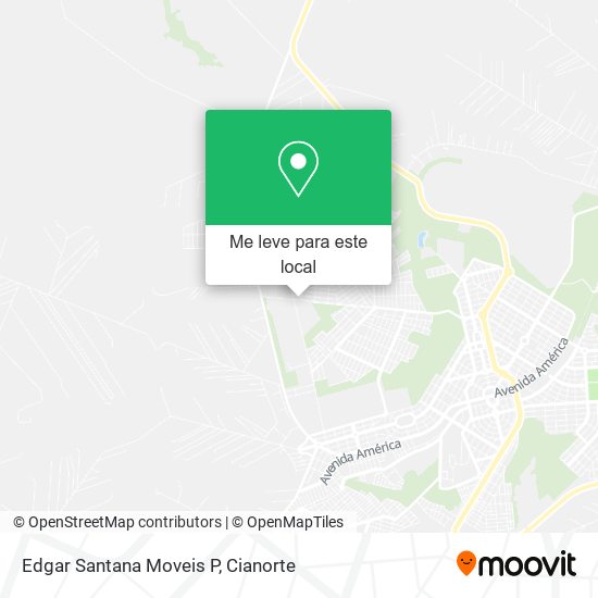 Edgar Santana Moveis P mapa
