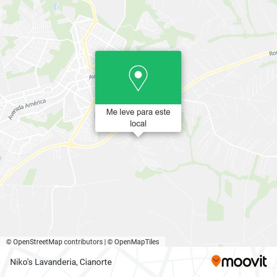 Niko's Lavanderia mapa