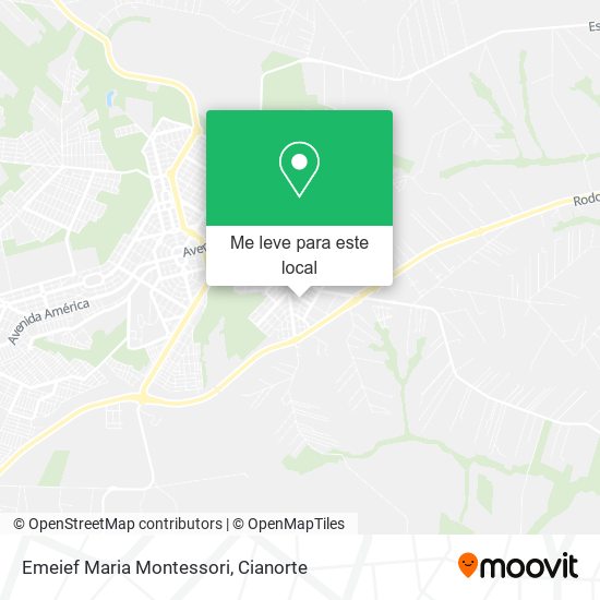 Emeief Maria Montessori mapa