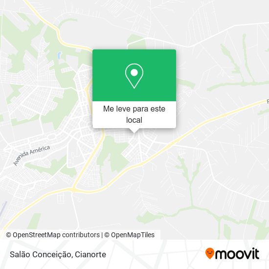 Salão Conceição mapa