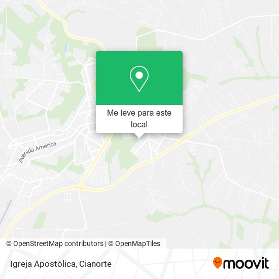 Igreja Apostólica mapa