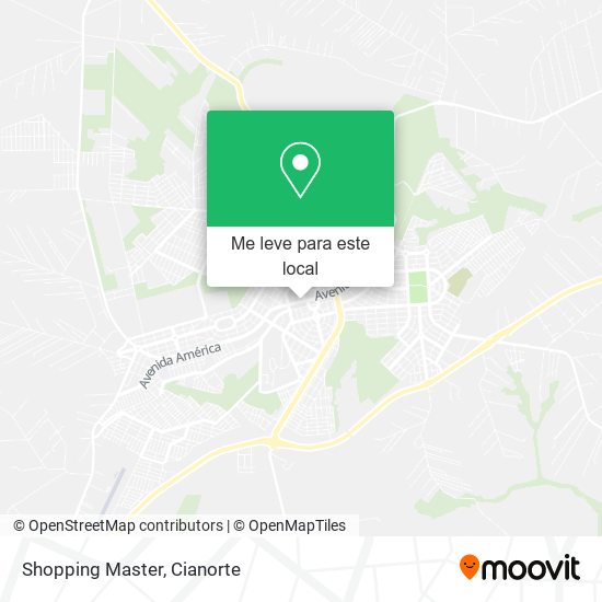 Shopping Master mapa