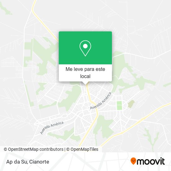 Ap da Su mapa