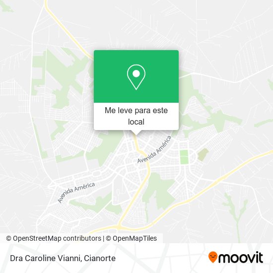 Dra Caroline Vianni mapa