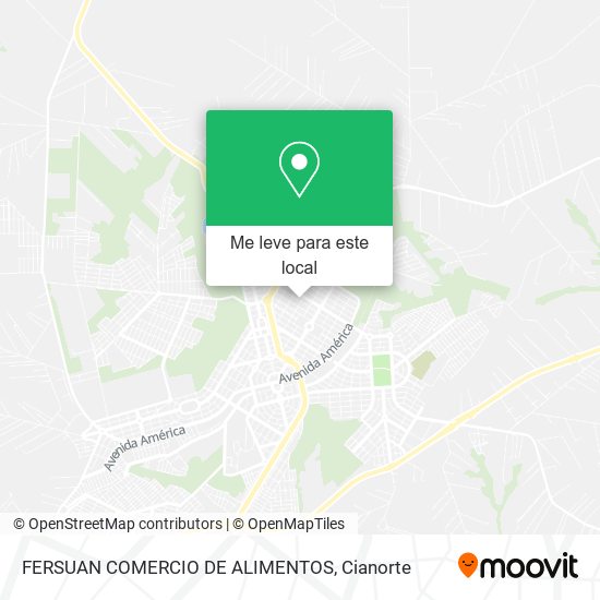 FERSUAN COMERCIO DE ALIMENTOS mapa