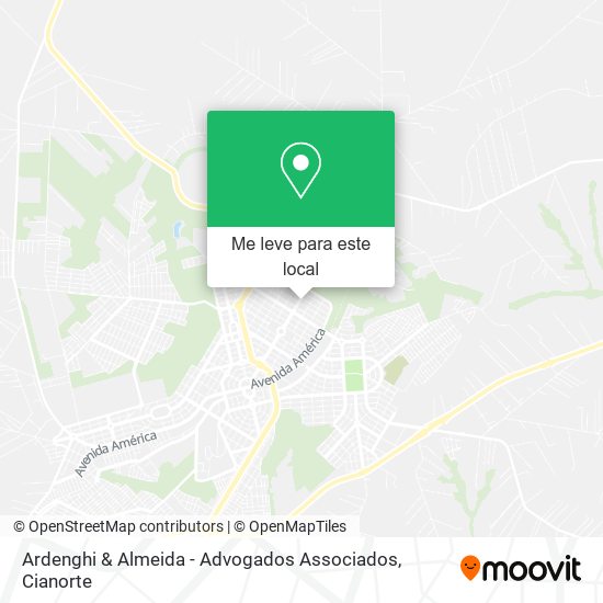 Ardenghi & Almeida - Advogados Associados mapa