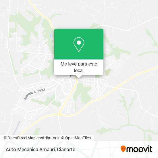 Auto Mecanica Amauri mapa