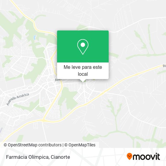 Farmácia Olímpica mapa