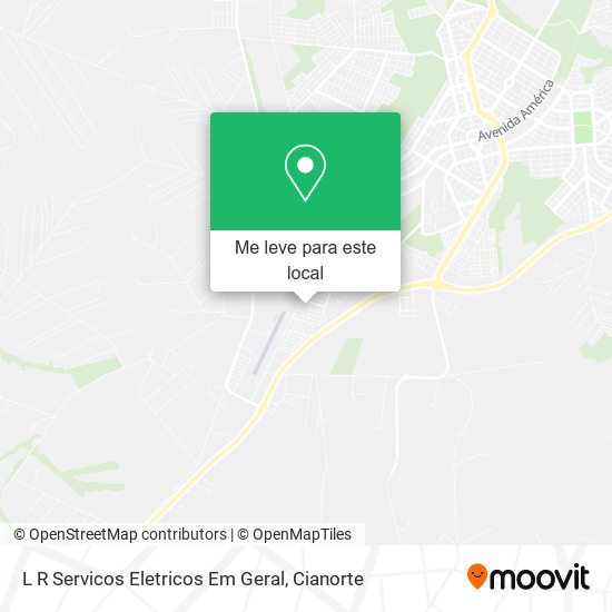 L R Servicos Eletricos Em Geral mapa