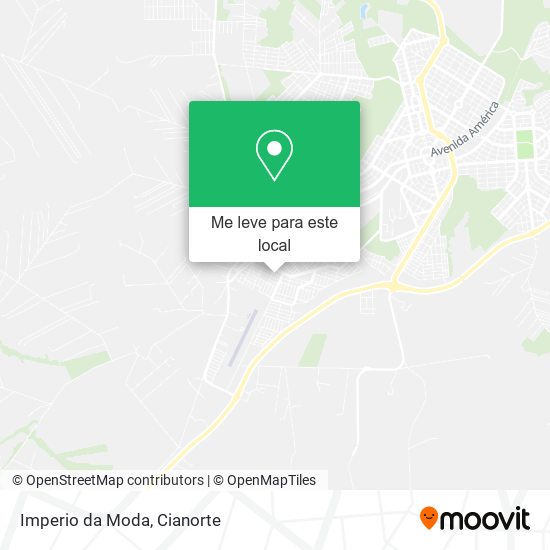 Imperio da Moda mapa