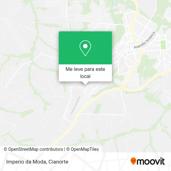 Imperio da Moda mapa