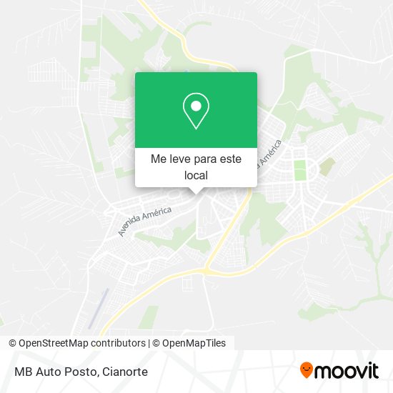 MB Auto Posto mapa