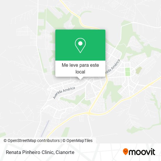 Renata Pinheiro Clinic mapa