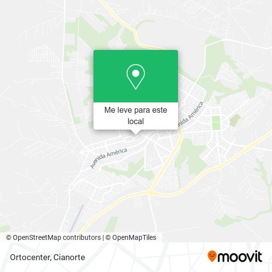 Ortocenter mapa
