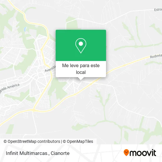 Infinit Multimarcas. mapa