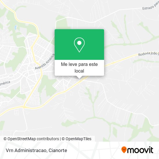 Vrn Administracao mapa