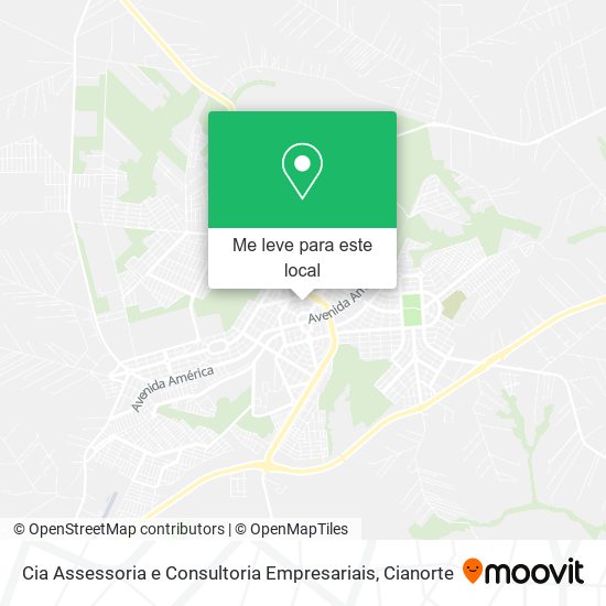 Cia Assessoria e Consultoria Empresariais mapa