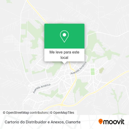 Cartorio do Distribuidor e Anexos mapa