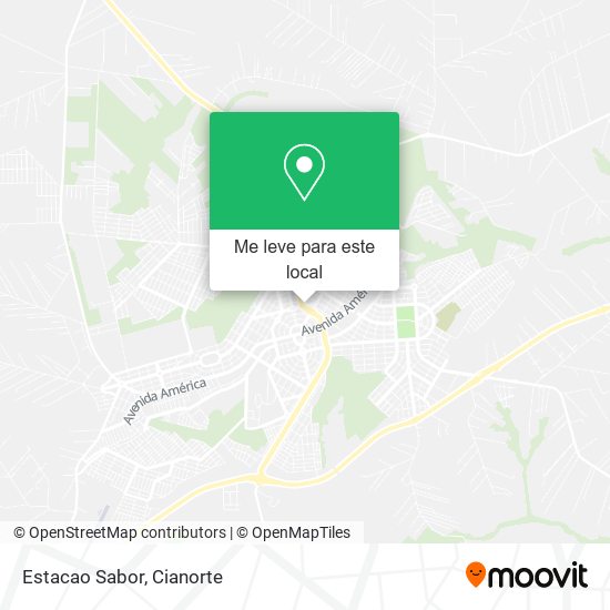 Estacao Sabor mapa