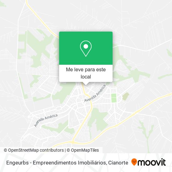 Engeurbs - Empreendimentos Imobiliários mapa