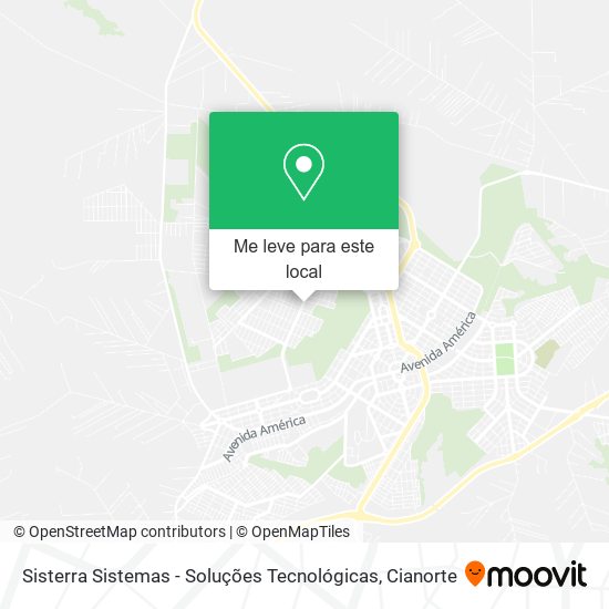 Sisterra Sistemas - Soluções Tecnológicas mapa