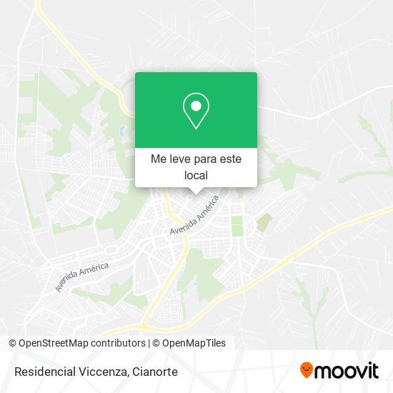 Residencial Viccenza mapa