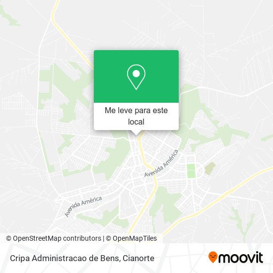 Cripa Administracao de Bens mapa