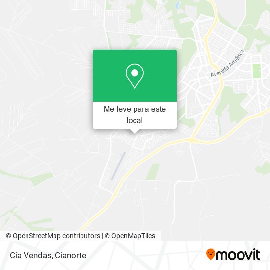 Cia Vendas mapa