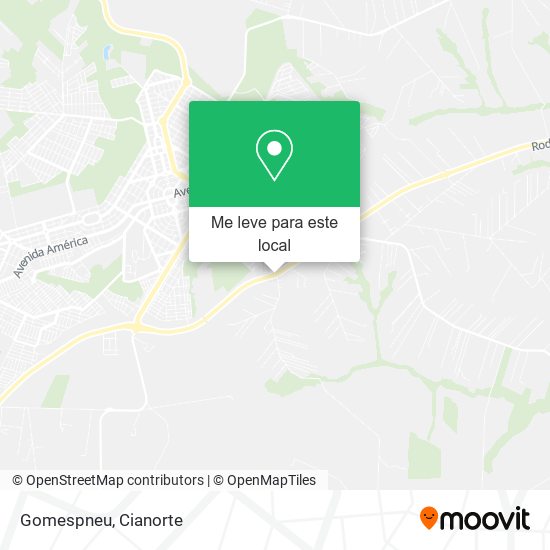 Gomespneu mapa