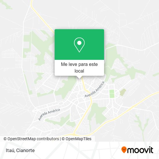 Itaú mapa