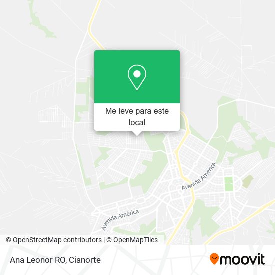 Ana Leonor RO mapa