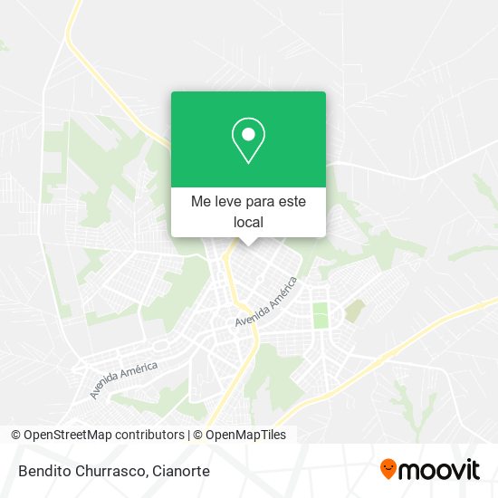 Bendito Churrasco mapa