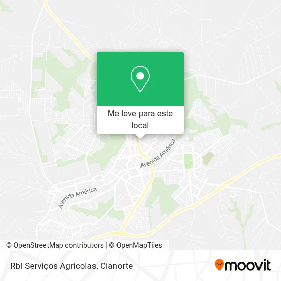 Rbl Serviços Agricolas mapa