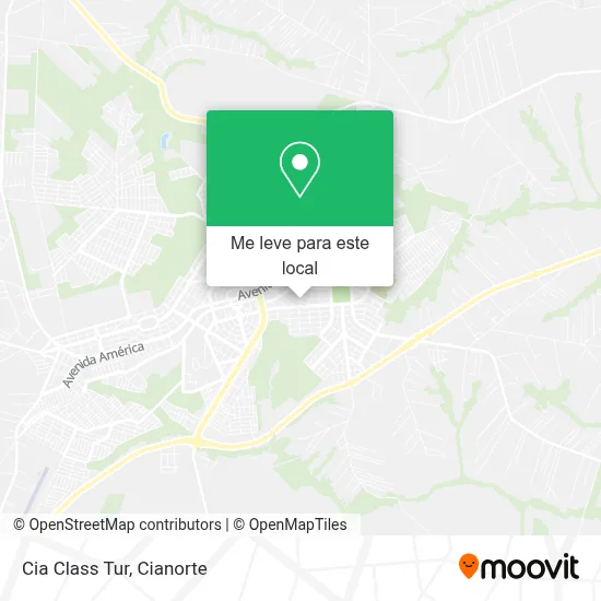 Cia Class Tur mapa