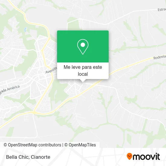 Bella Chic mapa