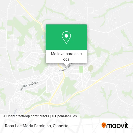 Rosa Lee Moda Feminina mapa