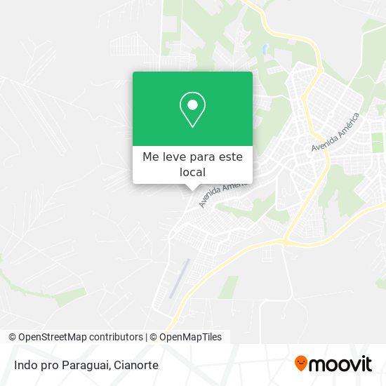 Indo pro Paraguai mapa