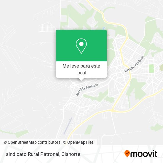 sindicato Rural Patronal mapa